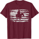 Cowboy Rodeo Horse Riding Vintage Gift T-Shirt - T-Shirt | Maroon