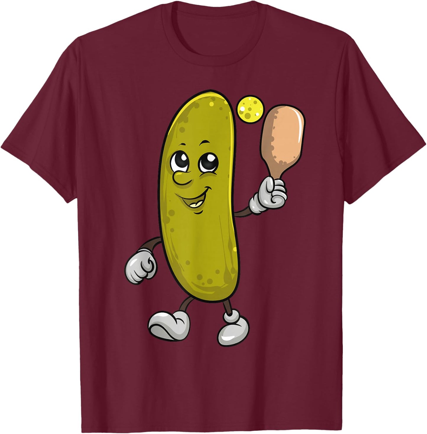 Funny Pickleball Shirts Pickleball Lover Player Gifts T-Shirt - T-Shirt | Maroon