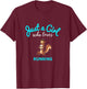 Running Jersey for Girls | Kids Running T-Shirt - T-Shirt | Maroon