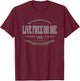 Live Free or Die T-Shirt - T-Shirt | Maroon