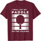 Ping Pong Shirts and Table Tennis Gifts for Ping Pongs T-Shirt - T-Shirt | Maroon