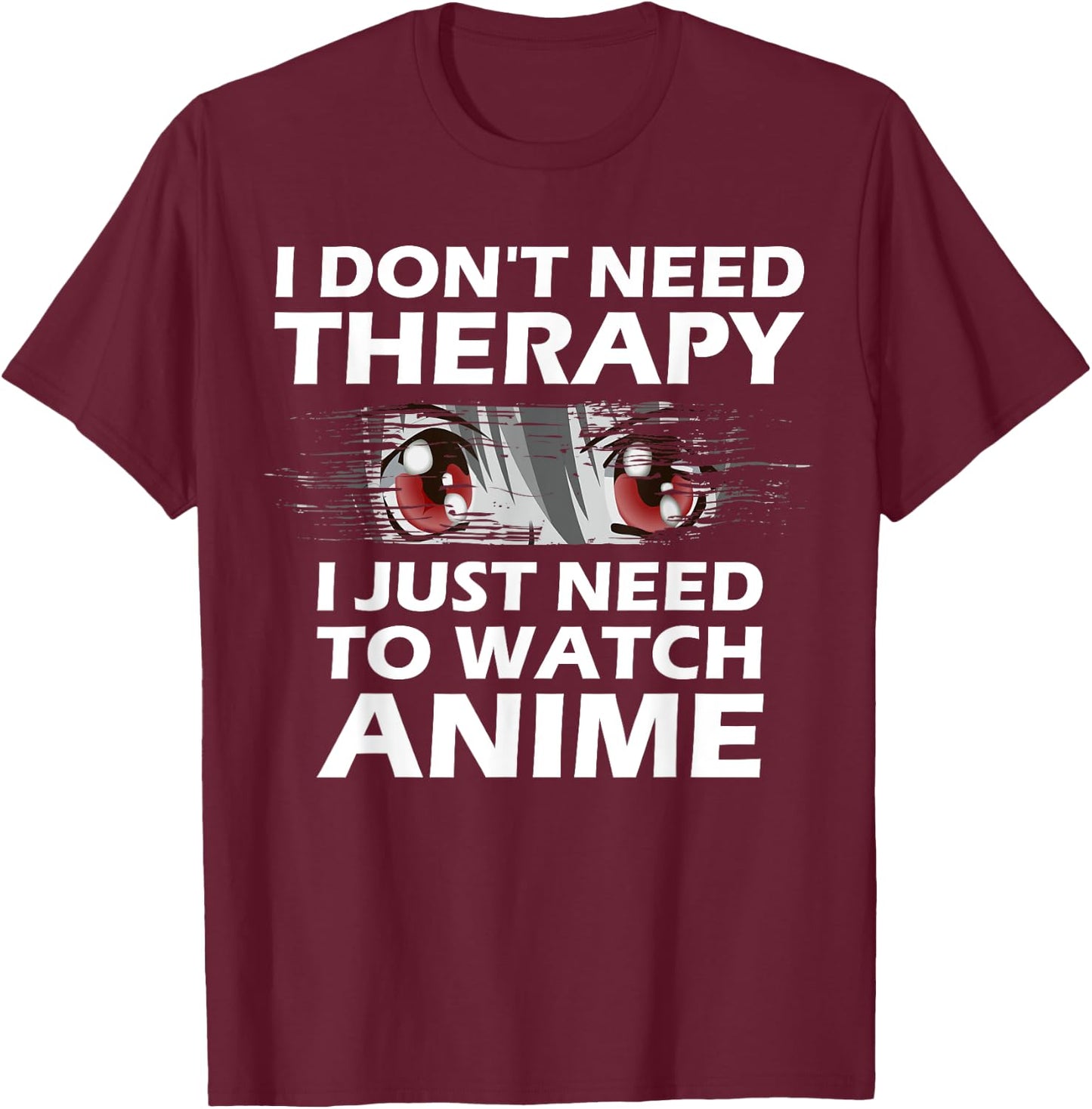 Anime Gift Teen Girls Boys Anime Merchandise Lover T-Shirt - T-Shirt | Maroon