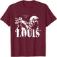 Louis Jazz Wisdom Trumpet Musician (1 Colour) T-Shirt - T-Shirt | Maroon