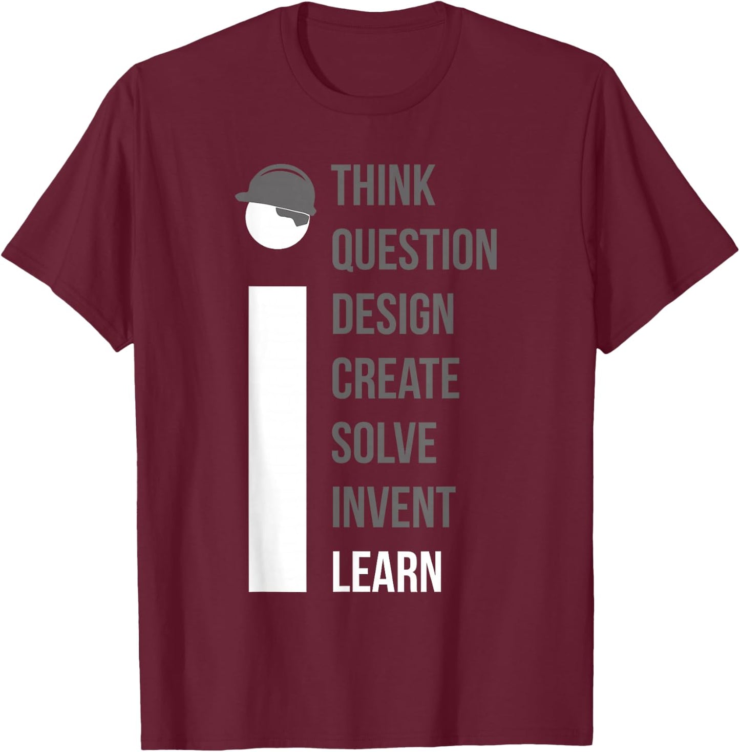Diploma Engineer Master Engineer T-Shirt - T-Shirt | Maroon