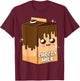 Kawaii Choccy Milk Chocolate Milk Cute Meme Lover T-Shirt - T-Shirt | Maroon
