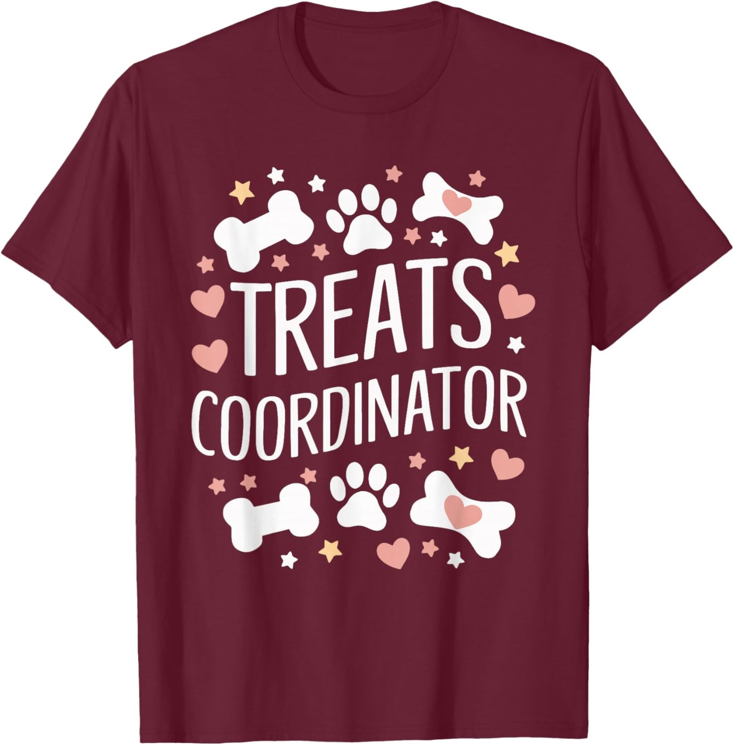 Treats Coordinator T-Shirt - T-Shirt | Maroon
