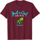 Turtle Shirt for Girls | Kids Turtle T-Shirt - T-Shirt | Maroon