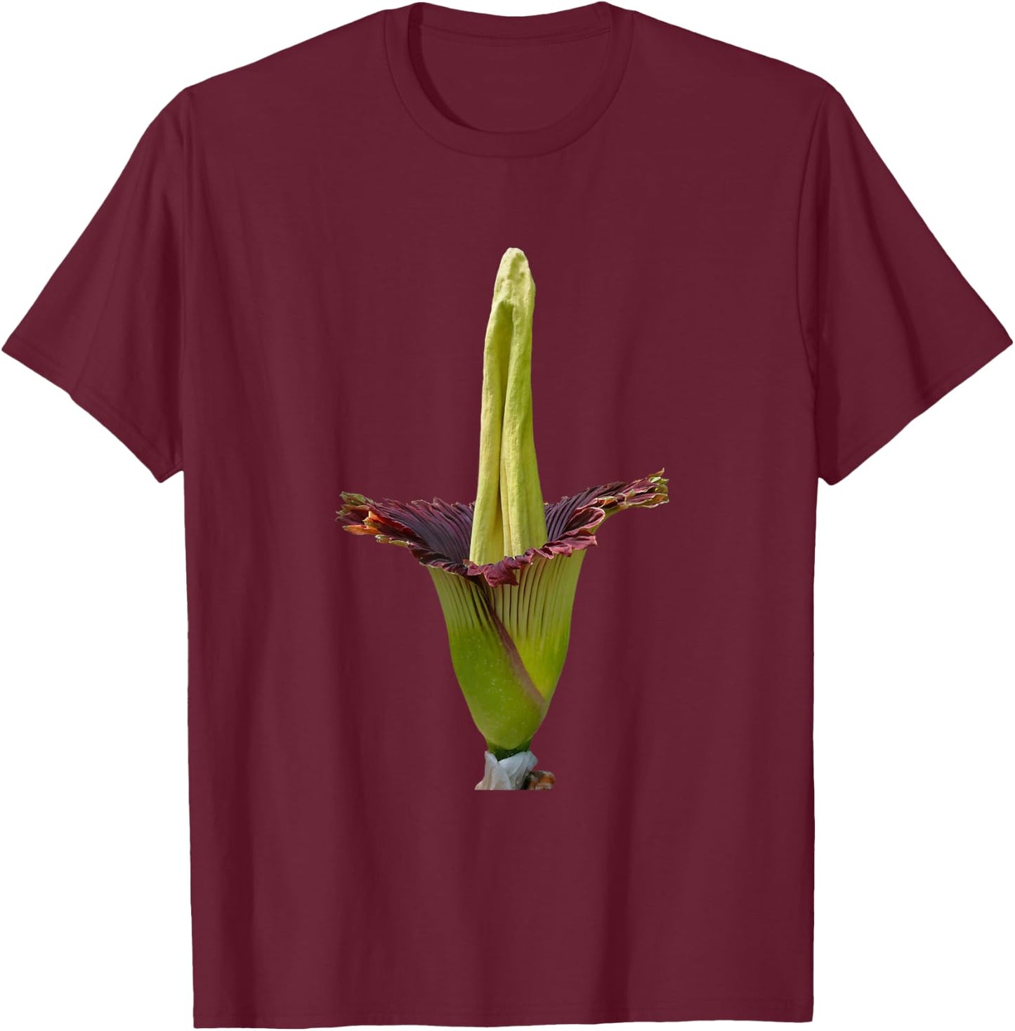 Corpse Flower T-Shirt - T-Shirt | Maroon