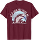 Blue Tongue Skink Lizard Lover Reptile Herpetology T-Shirt - T-Shirt | Maroon