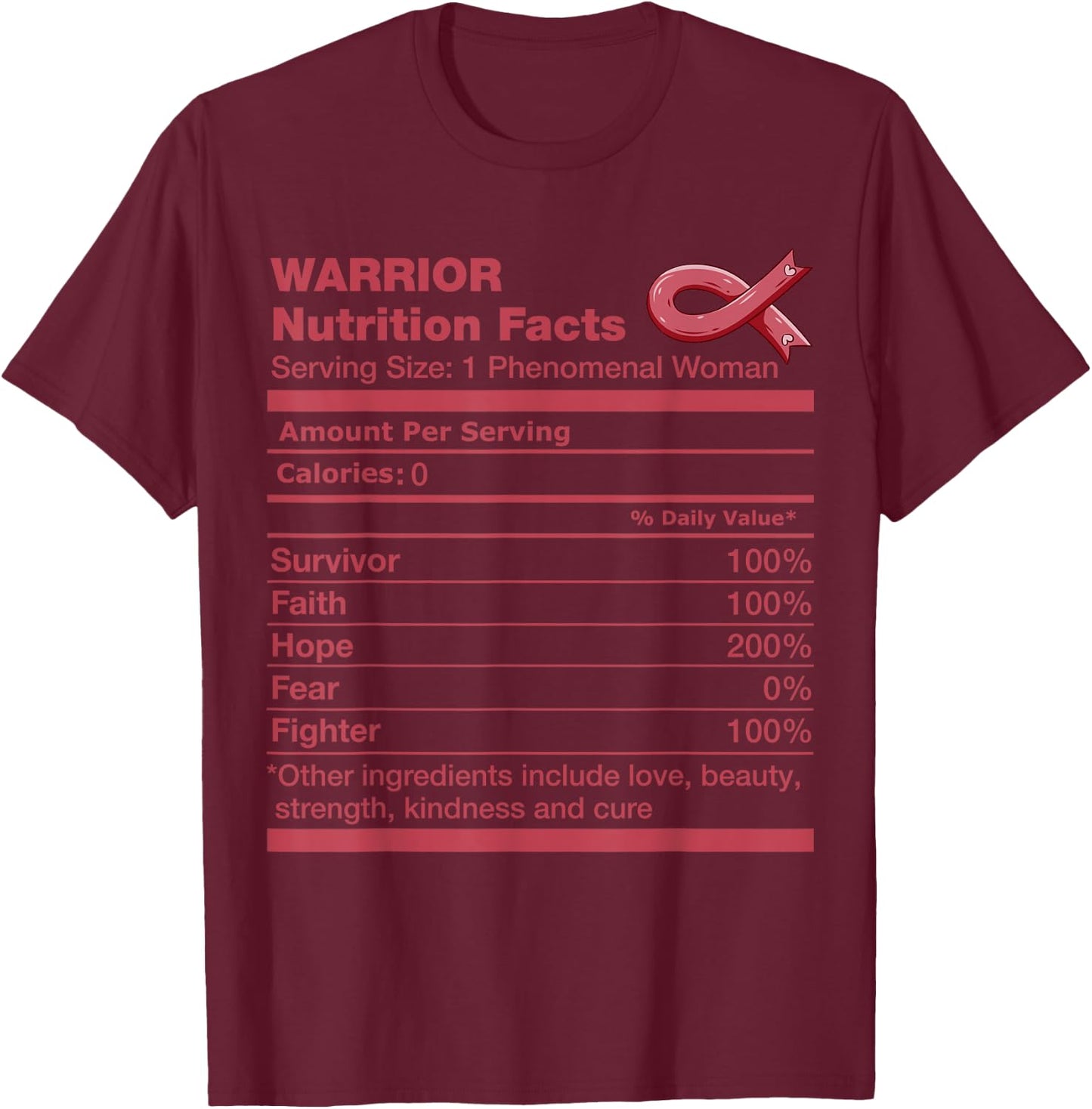 Multiple Myeloma Cancer Funny Multiple Myeloma Awareness T-Shirt - T-Shirt | Maroon