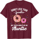You're Going to be an Auntie Pregnancy Announcement Funny T-Shirt - T-Shirt | Maroon