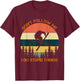 Don't follow me I do stupid things cool skiing vintage T-Shirt - T-Shirt | Maroon