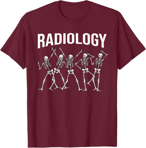 Funny Radiology Technologist Gift | Cute Rad Tech Men Women T-Shirt - T-Shirt | Maroon