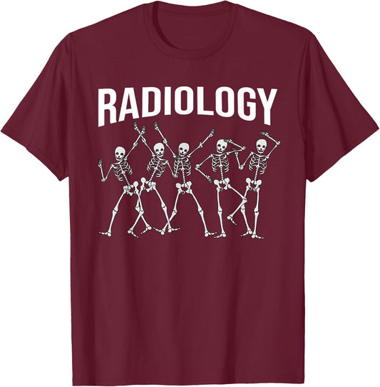 Funny Radiology Technologist Gift | Cute Rad Tech Men Women T-Shirt - T-Shirt | Maroon