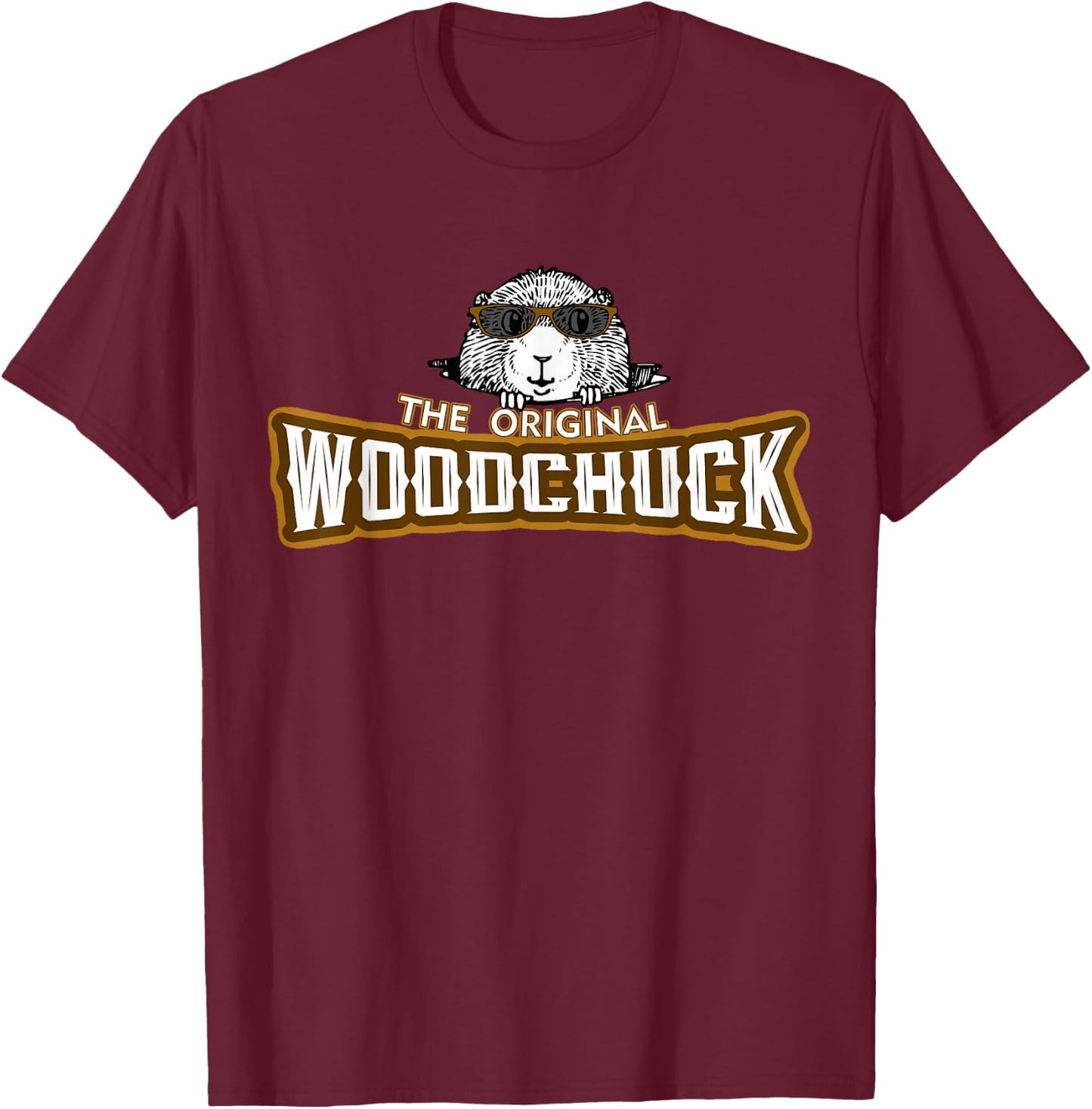 The Original Woodchuck T-Shirt - T-Shirt | Maroon