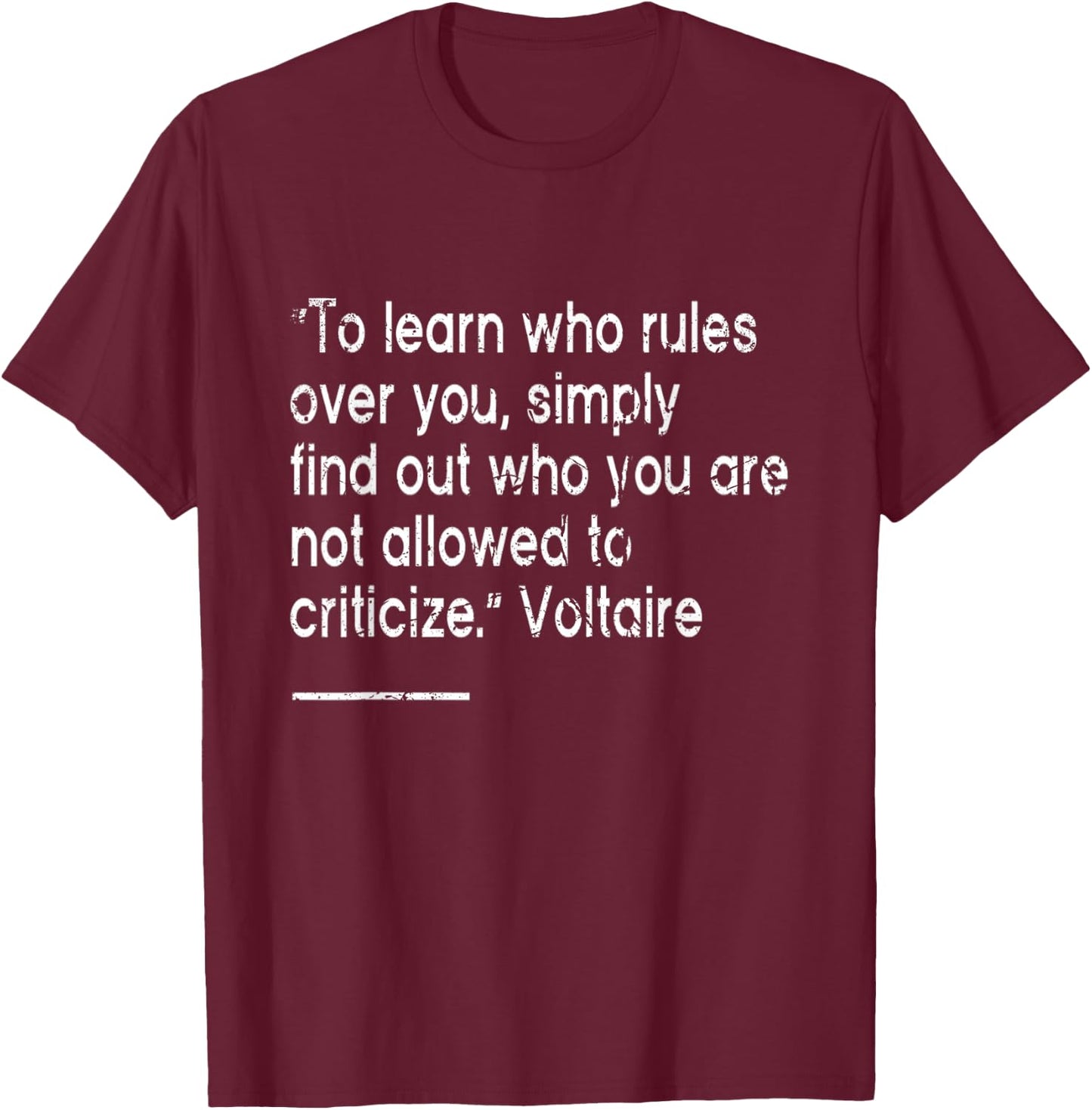 Funny Sarcastic & Political Quote Vintage T-Shirt - T-Shirt | Maroon