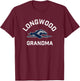 Longwood University Lancers Arched Grandma T-Shirt - T-Shirt | Maroon