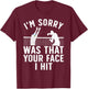 Funny Volleyball Art Women Sport Volleyball Player T-Shirt - T-Shirt | Maroon