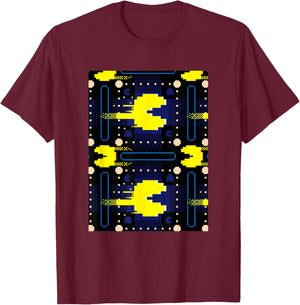Pac-man T-Shirt - T-Shirt | Maroon