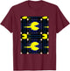 Pac-man T-Shirt - T-Shirt | Maroon