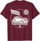Film Noir / Hollywood / Crime Fiction T-Shirt - T-Shirt | Maroon