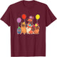 Kids Birthday Party Cute Pet Animals Dog Owner Dogs T-Shirt - T-Shirt | Maroon