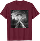 Alien UFO Selfie Bunny Spaceship Weirdcore Funny Rabbit T-Shirt - T-Shirt | Maroon