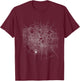 Spider Web Cobweb Arachnology Spider T-Shirt - T-Shirt | Maroon