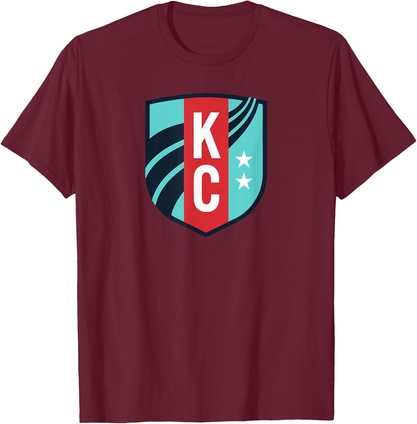 NWSL Kansas City Current T-Shirt - T-Shirt | Maroon