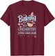Baking It's Chemistry You Can Eat for Home Baker Pastry Chef T-Shirt - T-Shirt | Maroon