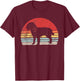 Vintage Retro Boykin Spaniel Dog Breed T-Shirt - T-Shirt | Maroon