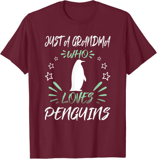 Just A Grandma Who Loves Penguins