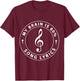 My Brain Is 80 Percent Song Lyrics T-Shirt - T-Shirt | Maroon