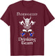 Norwegian drinking team Norge vikings and beer Norway T-Shirt - T-Shirt | Maroon