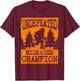 Cool Undefeated Big Foot Hide & Seek Champion Gift T-Shirt - T-Shirt | Maroon