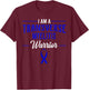 Transverse Myelitis Warrior Inflammatory Disease Spinal Cord T-Shirt - T-Shirt | Maroon