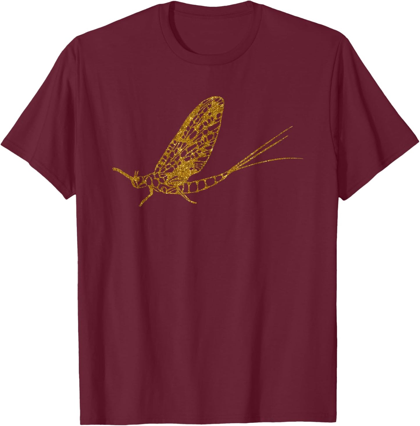 Mayfly Gift Girl Insect Nymph Animal Lover T-Shirt - T-Shirt | Maroon