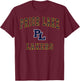 Prior Lake High School Lakers T-Shirt - T-Shirt | Maroon