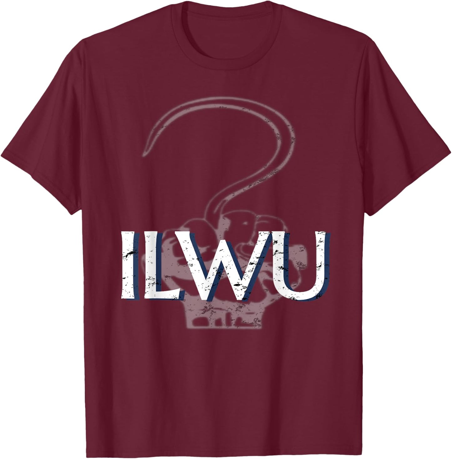 ILWU Longshoreman Cargo Hook Fist T-Shirt - T-Shirt | Maroon