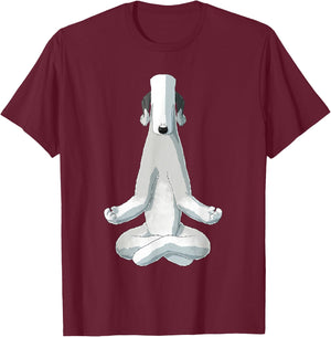 Funny Dog Bedlington Terrier T-Shirt - T-Shirt | Maroon