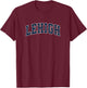 Lehigh Pennsylvania PA Vintage Sports Design Navy Design T-Shirt - T-Shirt | Maroon