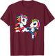 Unicorn Muay Thai - Thai Boxing and Kickboxing Gift T-Shirt - T-Shirt | Maroon