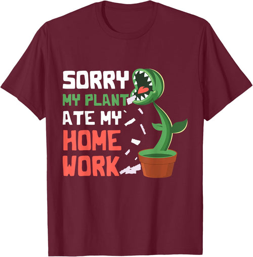 My Plant Ate My Homework Venus Fly Trap Kids School Student