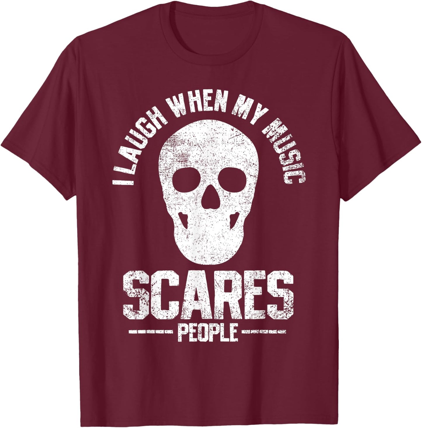 Heavy Metal T-Shirt - T-Shirt | Maroon