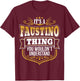 It's a FAUSTINO thing you wouldn't Understand Xmas T-Shirt - T-Shirt | Maroon