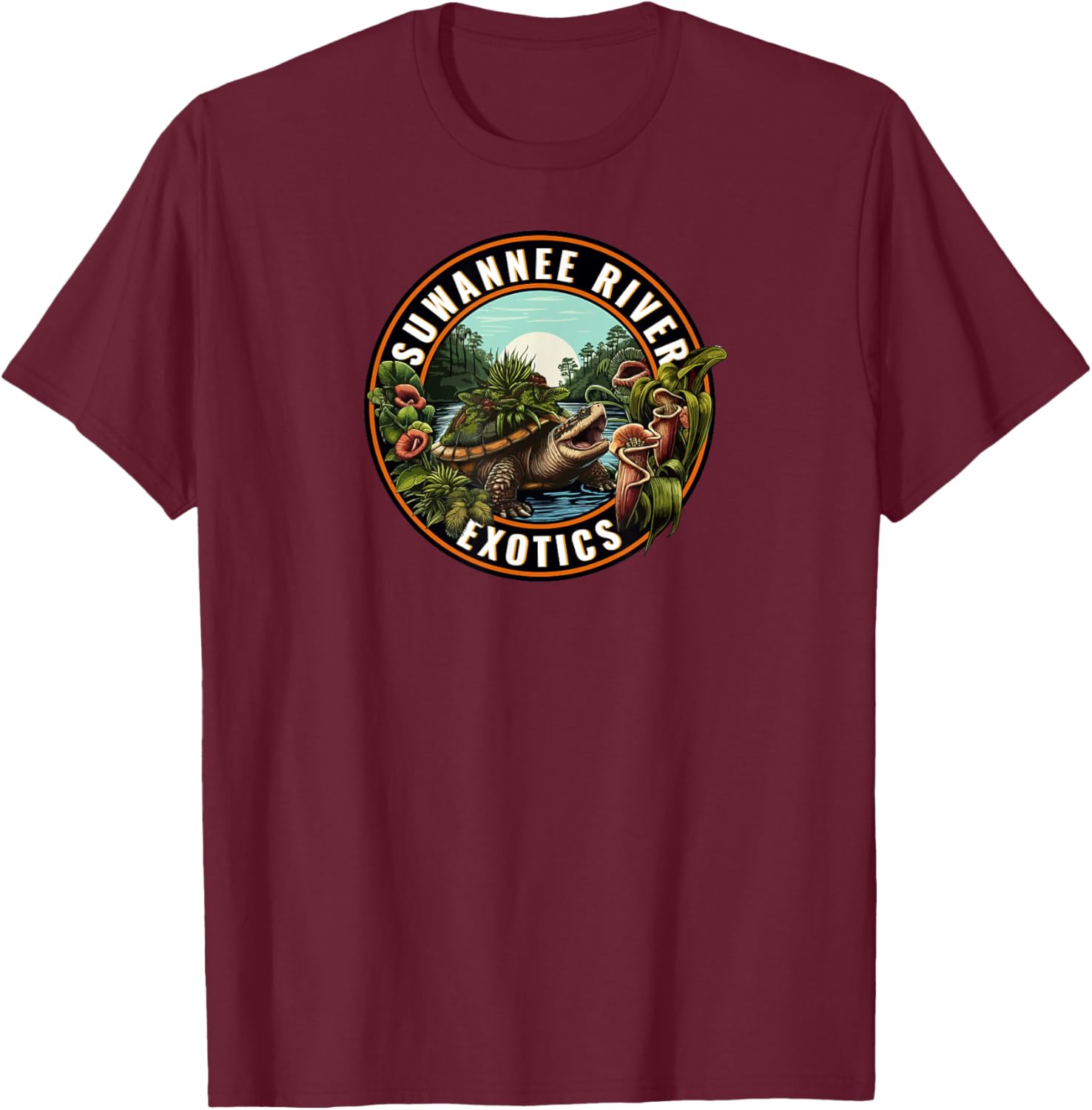 SuwanneeRiverExotics - Represent! T-Shirt - T-Shirt | Maroon