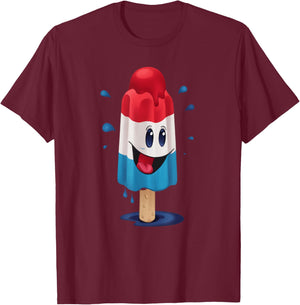 Kawaii Funny Rocketpop Ice Pop Treat Gift Men Women Kids T-Shirt - T-Shirt | Maroon