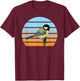Chickadee Bird Birdlover Birdwatcher Animal Biologist Birder T-Shirt - T-Shirt | Maroon