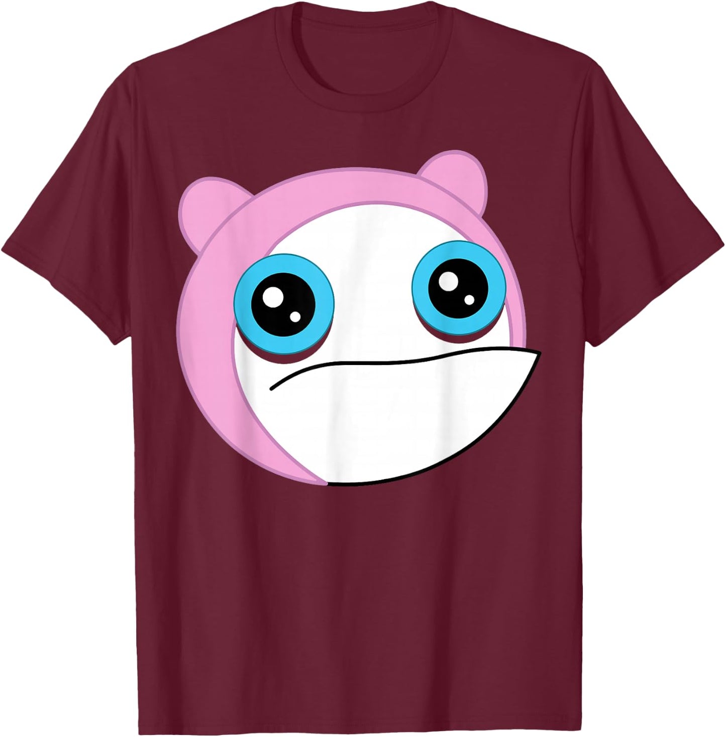 Disney Phineas and Ferb Large Meap Face T-Shirt - T-Shirt | Maroon