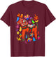Swedish Dala Horse Folk Art Sweden Flag Dalahelmsoljd Horse T-Shirt - T-Shirt | Maroon